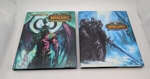 The Art of World of WarCraft Books - Wrath of the Lich King and Burning Crusade